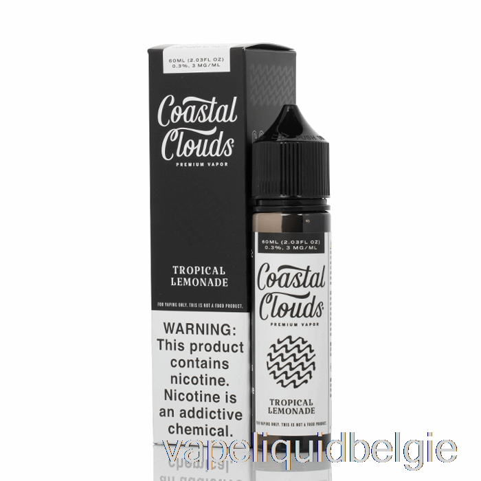 Vape Vloeibare Tropische Limonade - Kustwolken Co. - 60 Ml 0 Mg